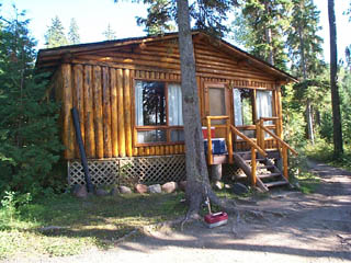The cabin